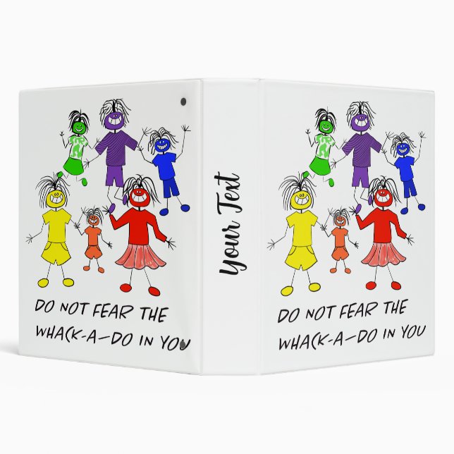 Whack-A-Do 3 Ring Binder (Background)