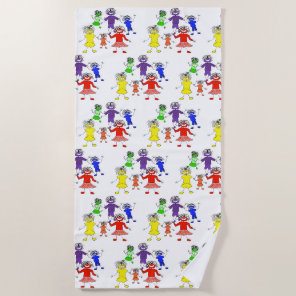 Whack-A-Do Beach Towel