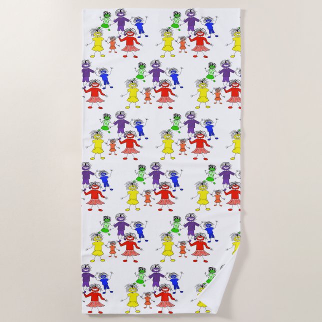 Whack-A-Do Beach Towel (Front)