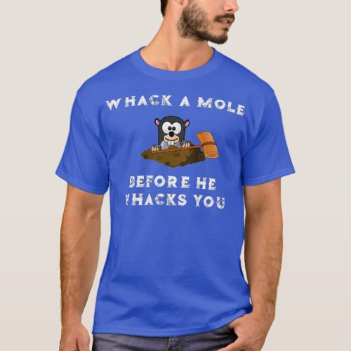 Whack A Mole Funny Carnival Game Boardwalk Shirt