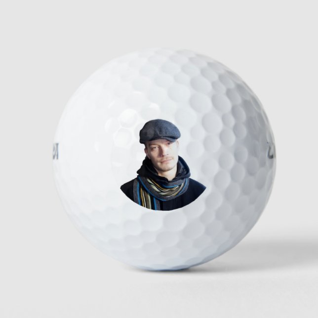 Whack An Ex Custom Photo Golf Balls (Front)