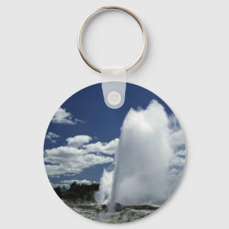 Whakarewarewa, Pohutu geyser, Rotorua, New Zealand Keychain