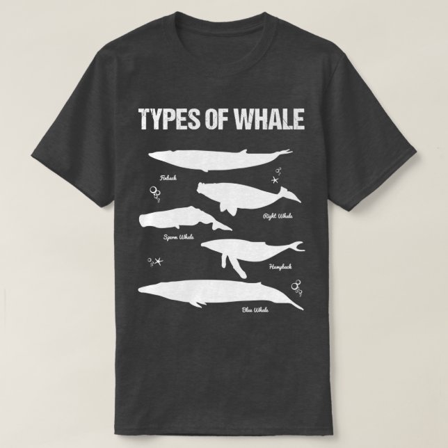 whale 2 4 T-Shirt (Design Front)