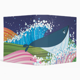 Whale 3 Ring Binder