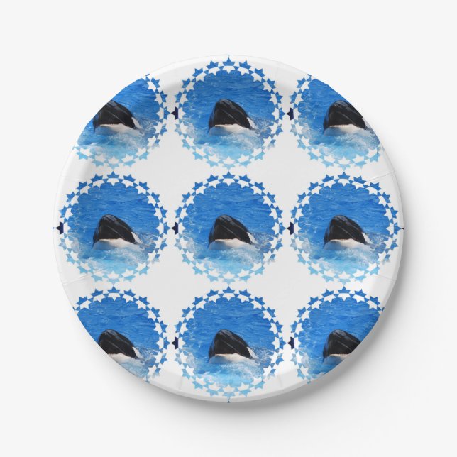 whale-51 paper plates (Front)