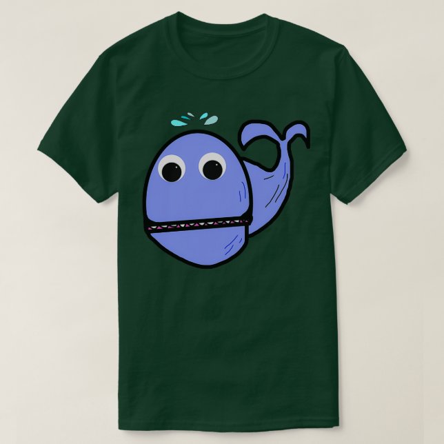 Whale 7 T-Shirt (Design Front)