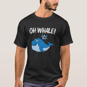 Whale Art For Men Women Orca Narwhal Blue Whales P T-Shirt