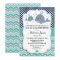 Whale Baby Shower Personalized Invitation Baby Boy