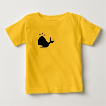 Whale Baby T-shirt by MarblesPictures at Zazzle