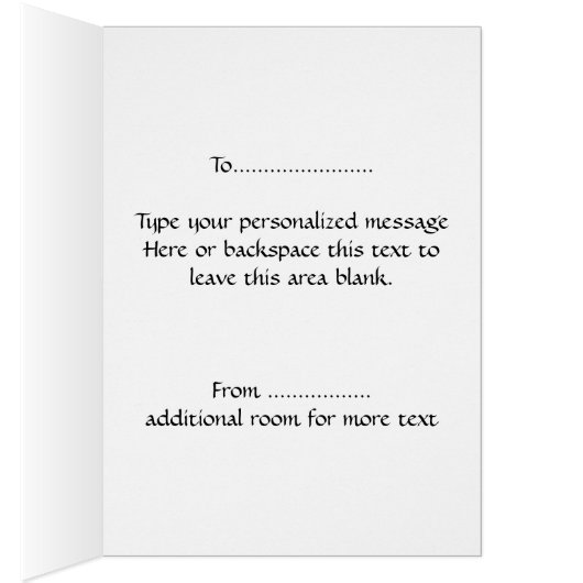 Whale Cards Personalized Beluga Whale Art Cards (Inside (Right))