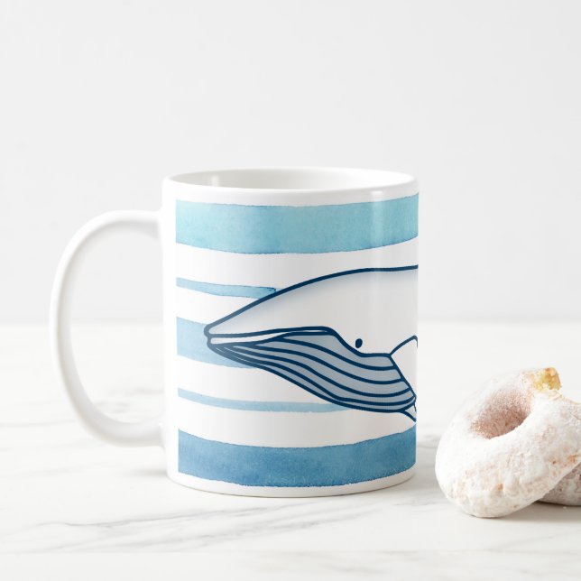 Whale Coffee Mug (With Donut)