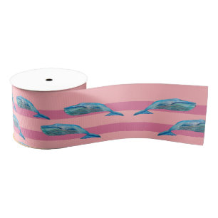 Whale Dolphins Sea animals Fish Ribbon