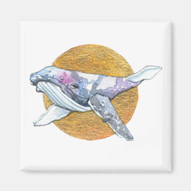 Whale Float Magnet (Front)