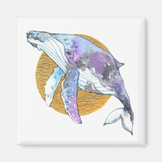 Whale Fly Magnet (Front)