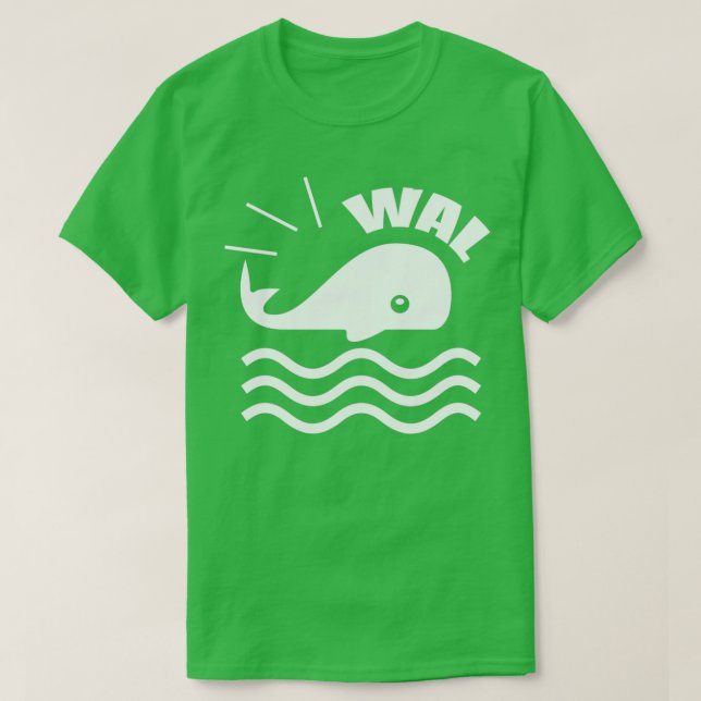 Whale gift idea T-Shirt (Design Front)