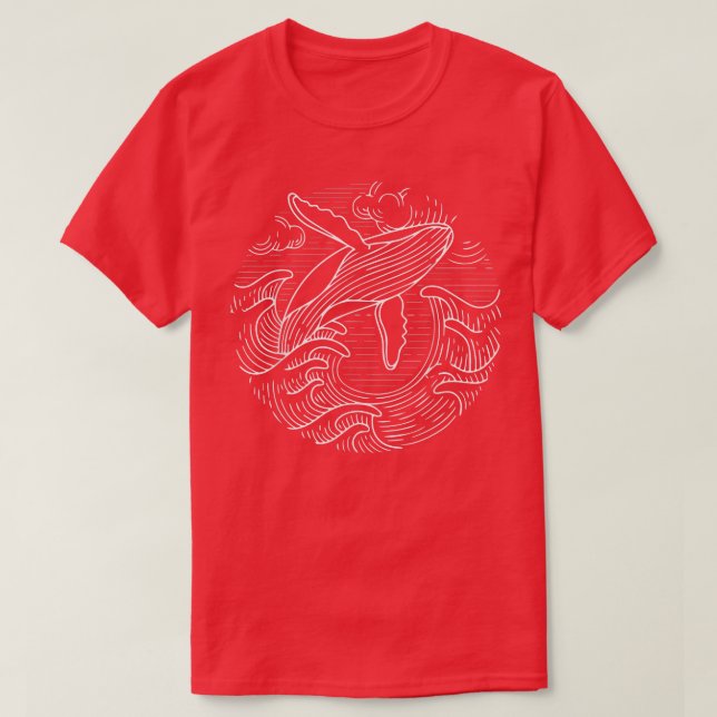 Whale Gifts Mens T-Shirt (Design Front)