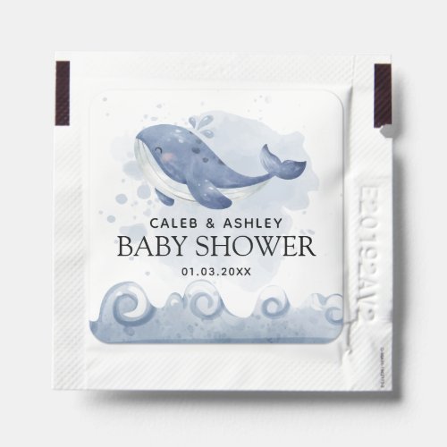 Whale Hand Sanitizer Packet Wipes
