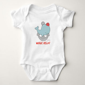 WHALE HELLO BABY BODYSUIT