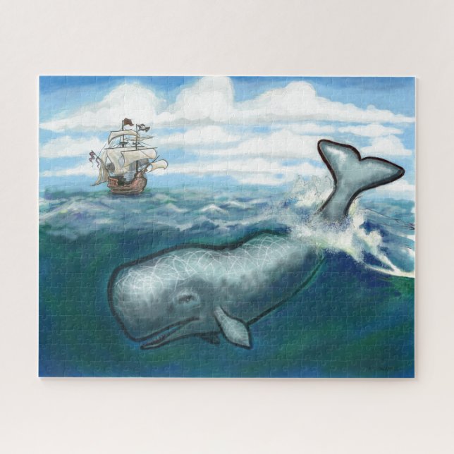 Whale Ho Jigsaw Puzzle (Horizontal)