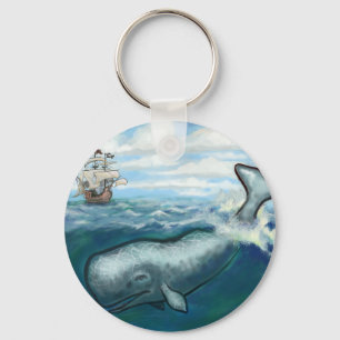 Whale Ho Keychain