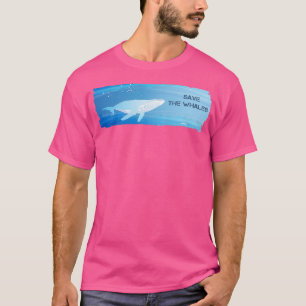 Whale Hunting Protest Save The Whales Stop Whaling T-Shirt