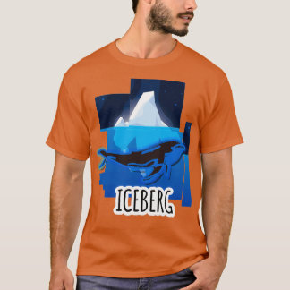 Whale iceberg water T-Shirt