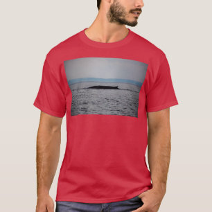 Whale in a Rainstorm Print T-Shirt