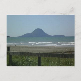 Whale Island, New Zealand Postcard