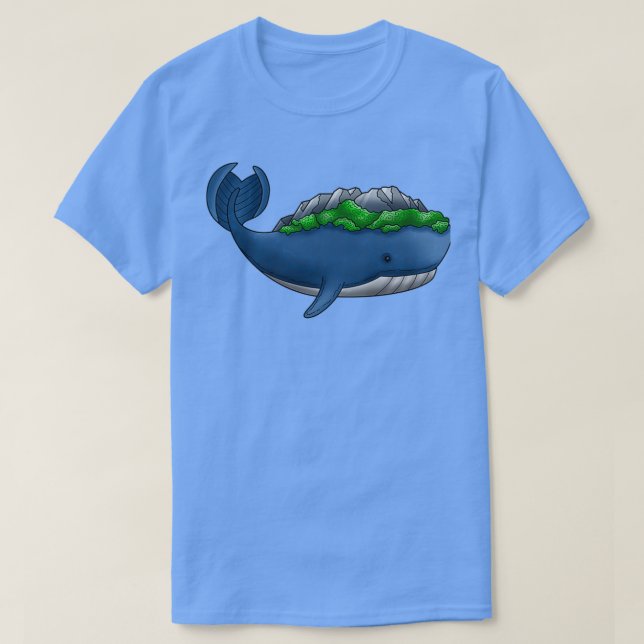 Whale island T-Shirt (Design Front)