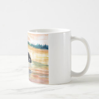Whale Jumping Orca White 325 ml  Classic White Mug