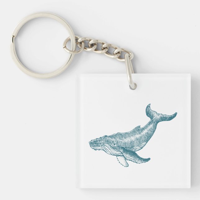 whale keychain (Front)