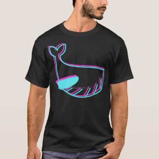 Whale Lineart 1 T-Shirt