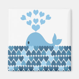 Whale Love Magnet