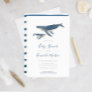 Whale Mother and Calf Baby Shower Party Invitation