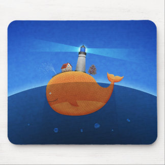 Whale Mouse Pad