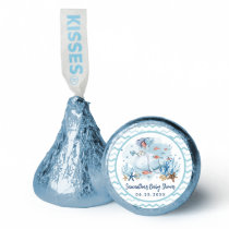 Whale Nautical Boy Baby Shower Thank You  Hershey®'s Kisses®
