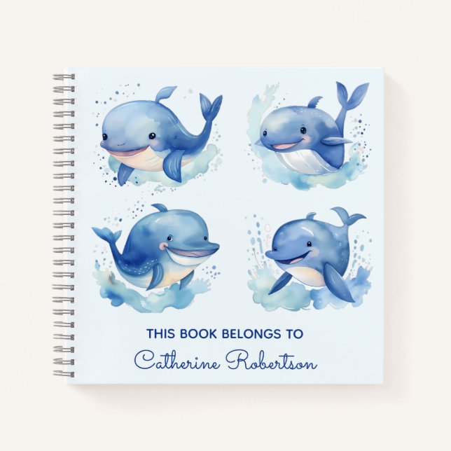 Whale  notebook (Front)
