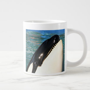 Whale Ocean Hello Moment Giant Coffee Mug