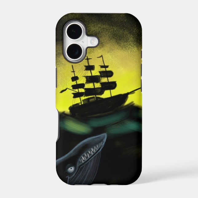 Whale of A Tale Iphone Case (Back)