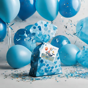 Whale of a Time Boys Birthday Thank You Favor Tags