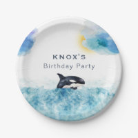 Whale of a Time Orca Birthday Party