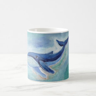 Whale Painting  Coffee Mug