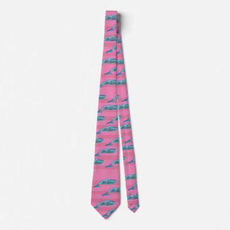 Whale Pattern  Neck Tie
