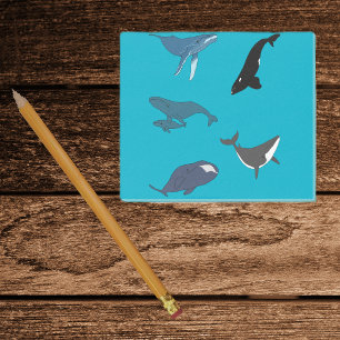 Whale Post-it Notes