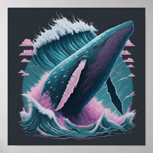 whale poster