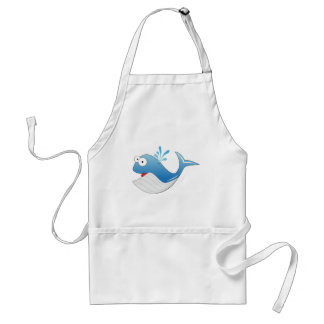 Whale products adult apron