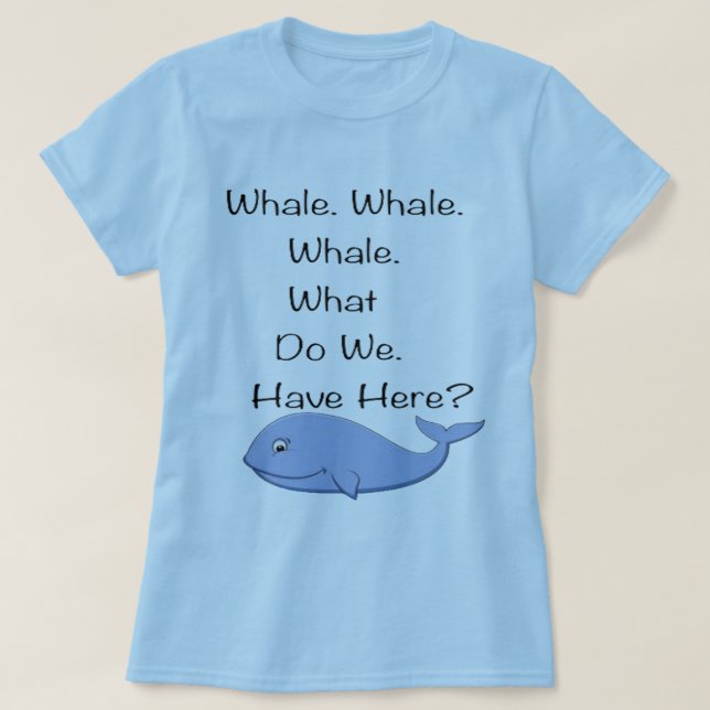 Whale Pun Tee (Design Front)