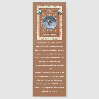 Whale Record Keeper Energy Bookmarks