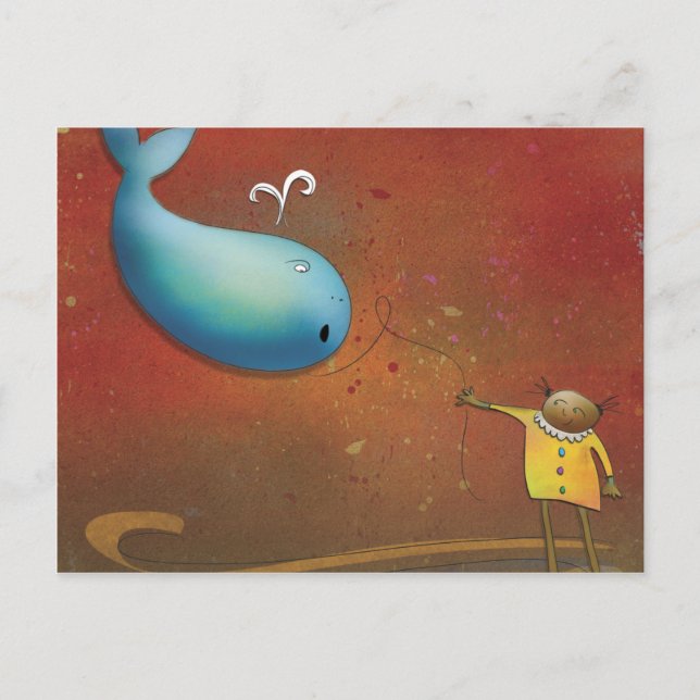 Whale Rider - New Zealand Postcard (Front)