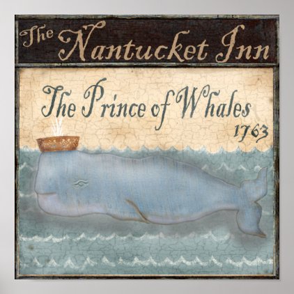 Whale royalty royals pub sign art